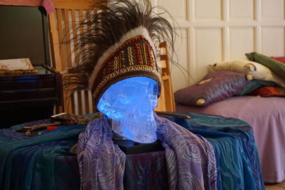 Synergy, cristal skull, Lemuria, Sherry Whitfield, 