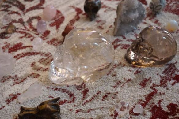 kristallen schedels. cristal skulls, 