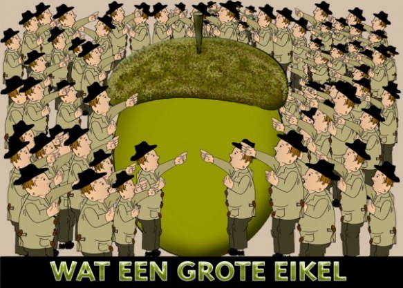 eikel, enorm eikel, grote