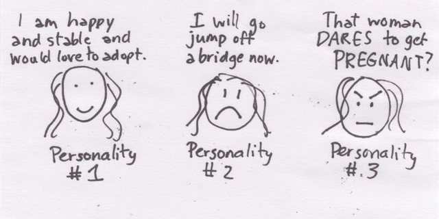 PERSOONLIJKHEIDSSTOORNIS, PERSOONLIJKHEDEN, MASKERS, NORMALE MENSEN, ZIEKE GEESTEN,