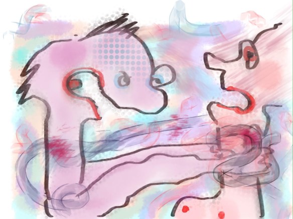 © Toverheks.com, woedende mensen, wurgen, iemand vermoorden, haat, ruzie, onmacht